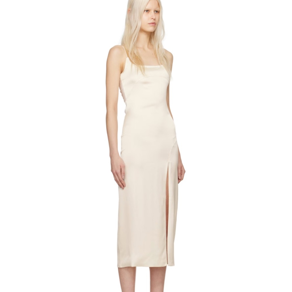 Jacquemus Ivory Notte Dress